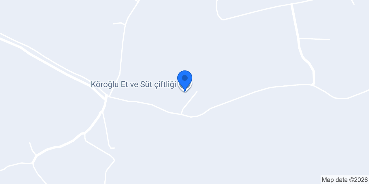 Köroğlu Et ve Süt çiftliği konumu