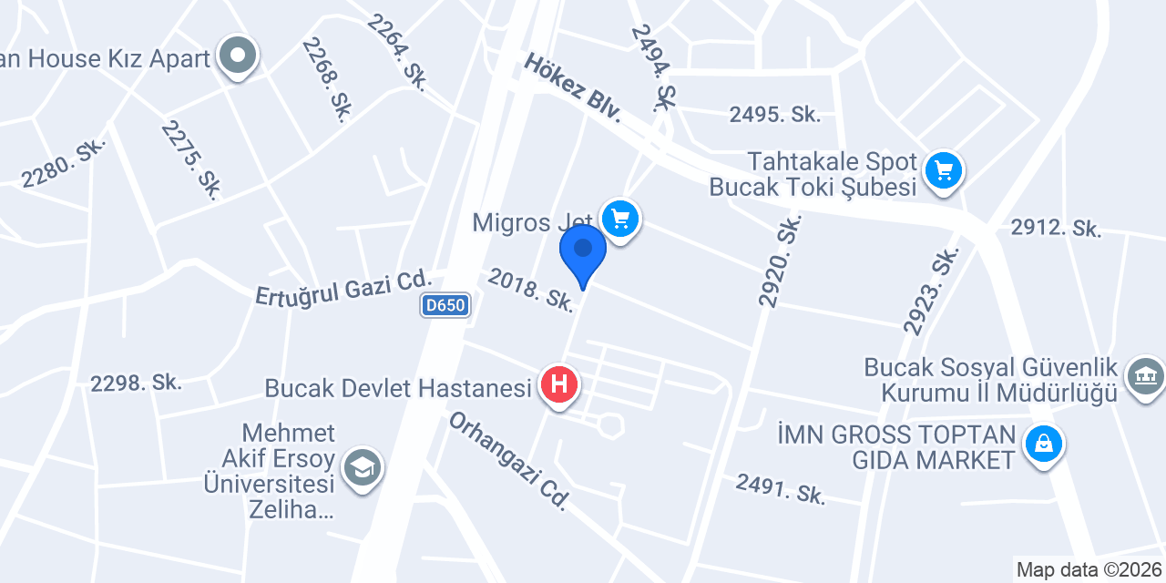 Tiz Ses İşitme Merkezi konumu