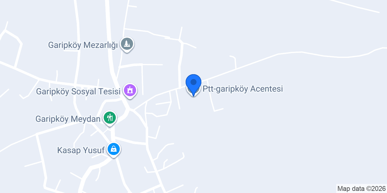 Ptt-garipköy Acentesi konumu