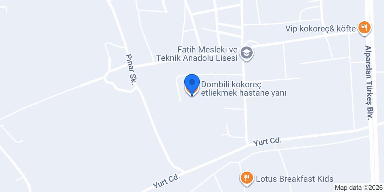 Hanzade kır Bahçesi konumu