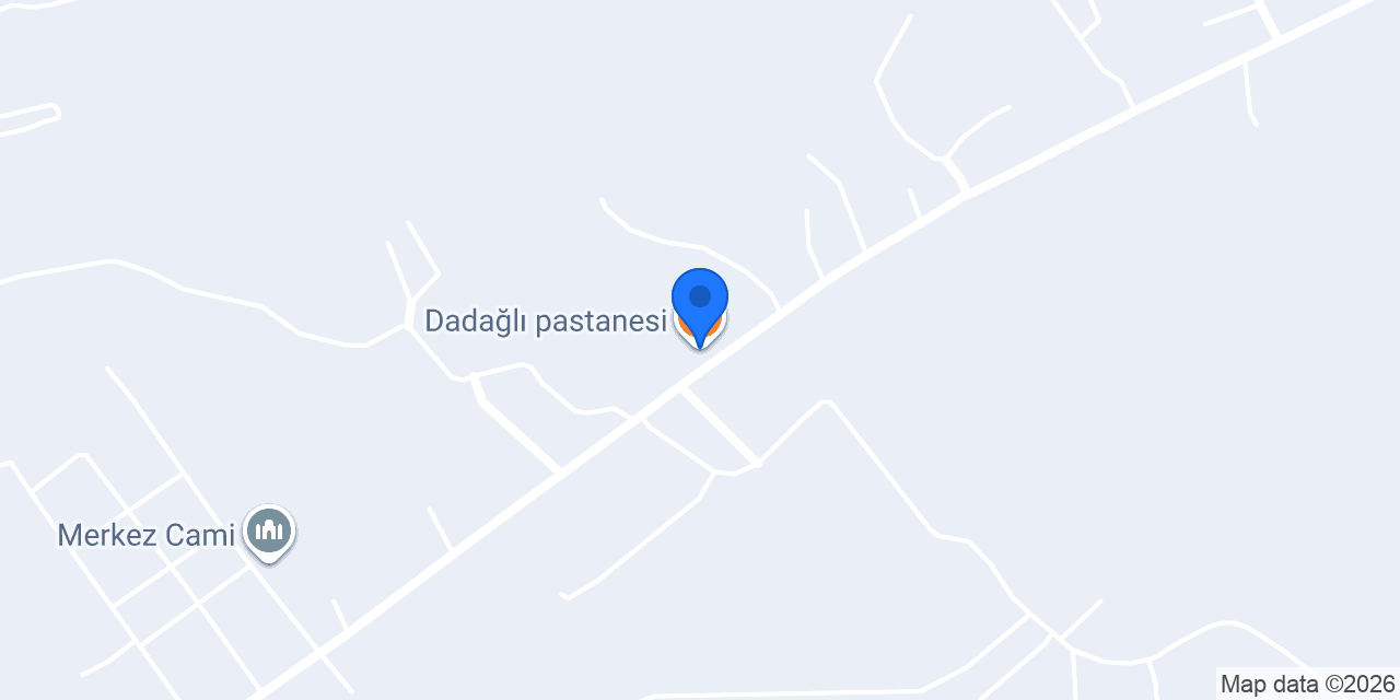 Dadağlı pastanesi konumu