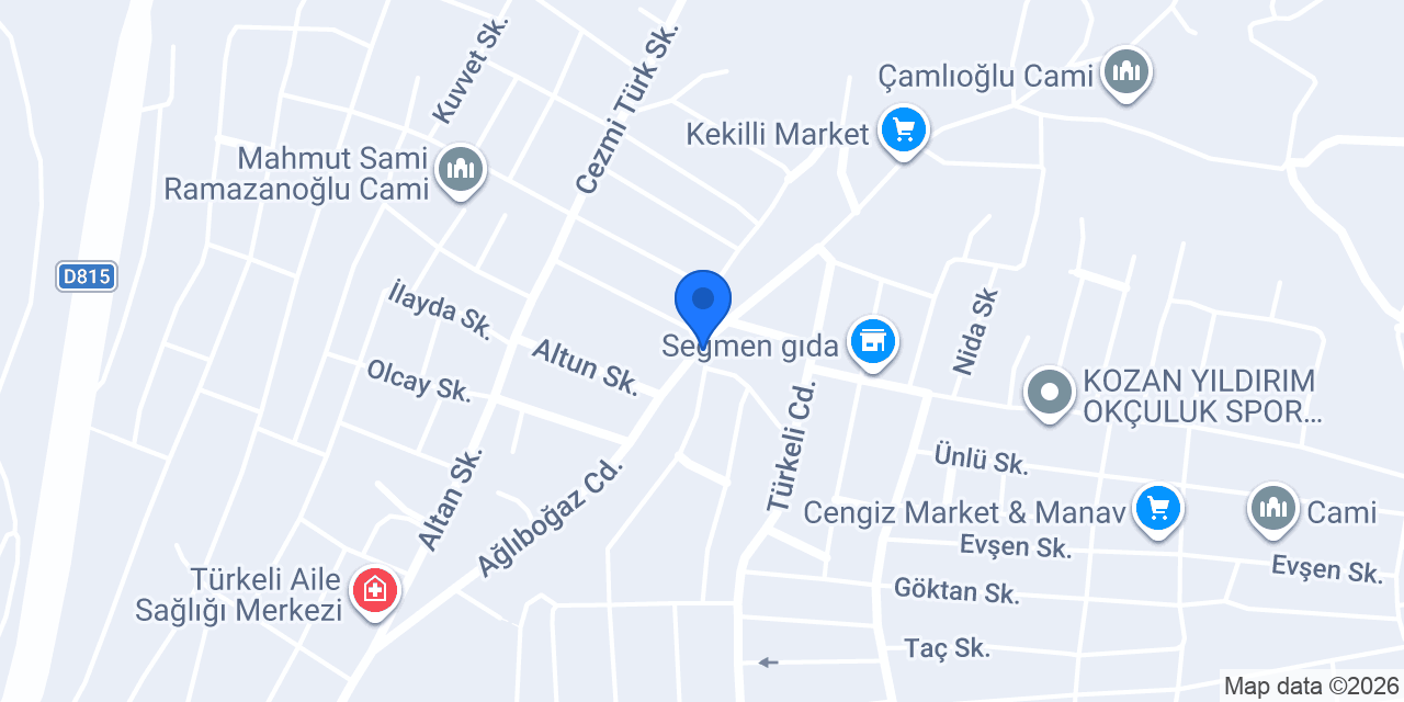 B&R MOBİLYA VE DÖŞEME konumu