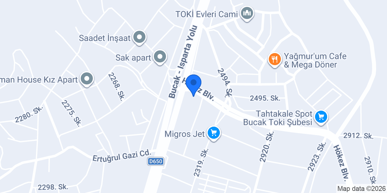 Gürlek Unlu Mamülleri konumu