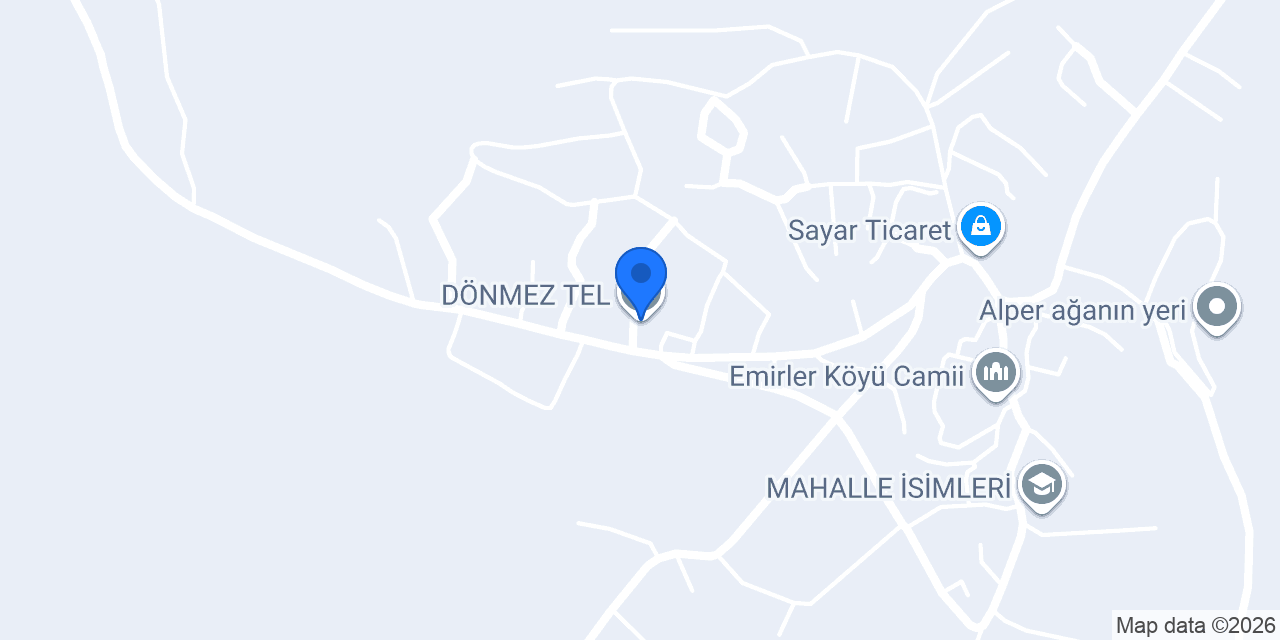 DÖNMEZ TEL konumu