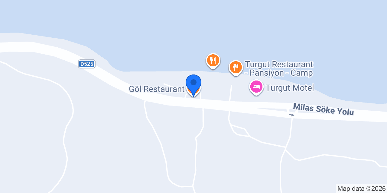 Göl Restaurant konumu