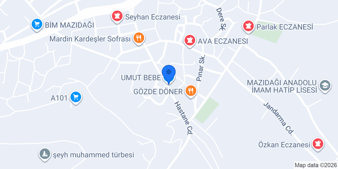 UMUT BEBE konumu
