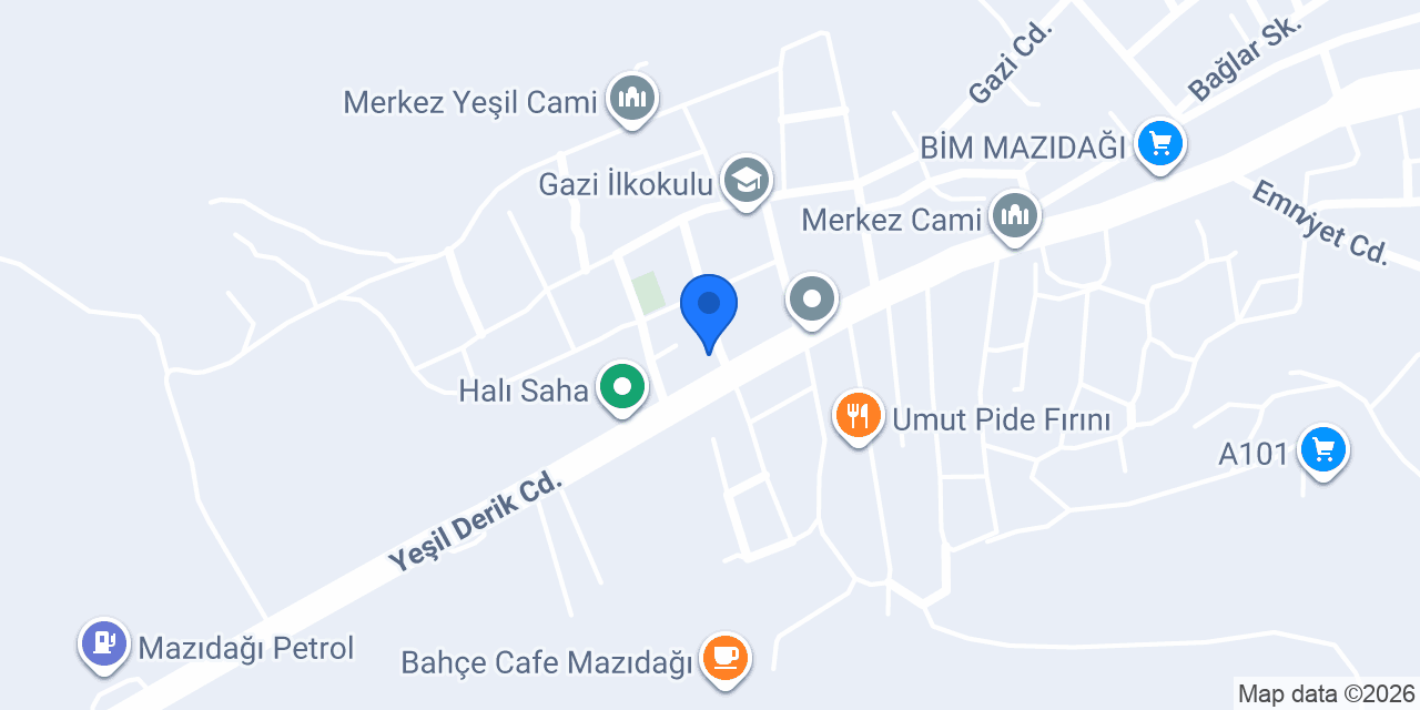 HATİPOĞLU TARIM konumu
