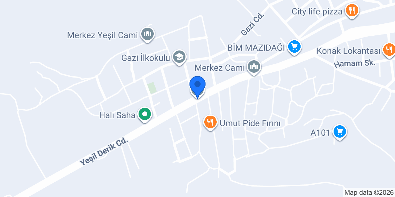 Özmez Auto konumu