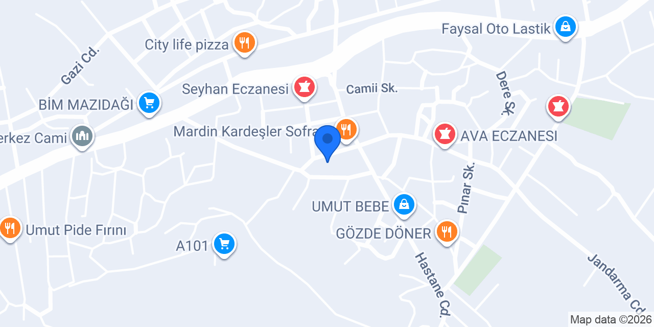 Sinanoğlu ticaret konumu