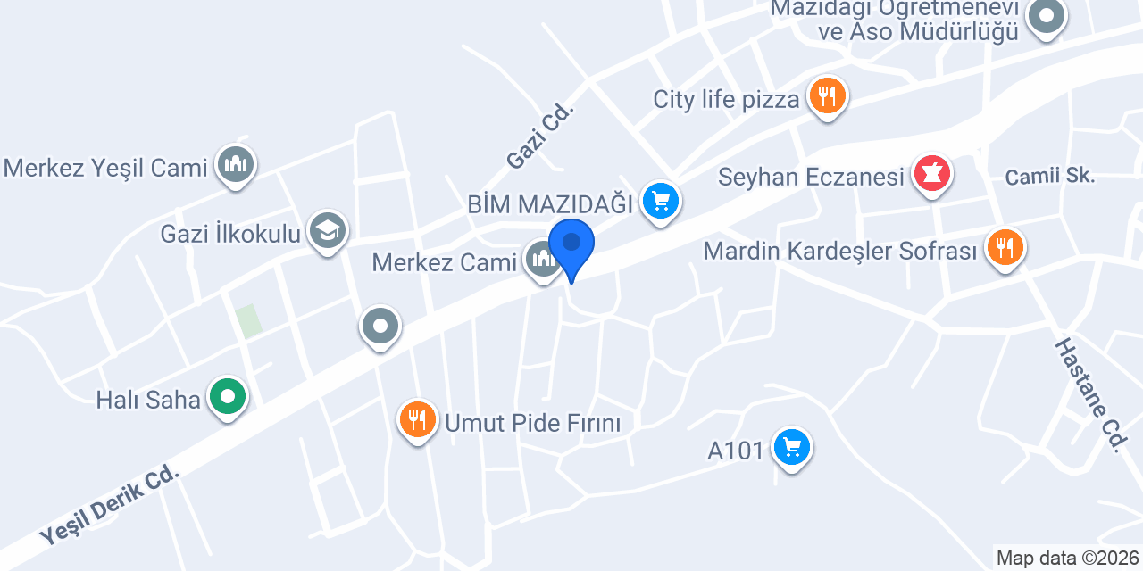 YAĞMURKAYA TİCARET konumu
