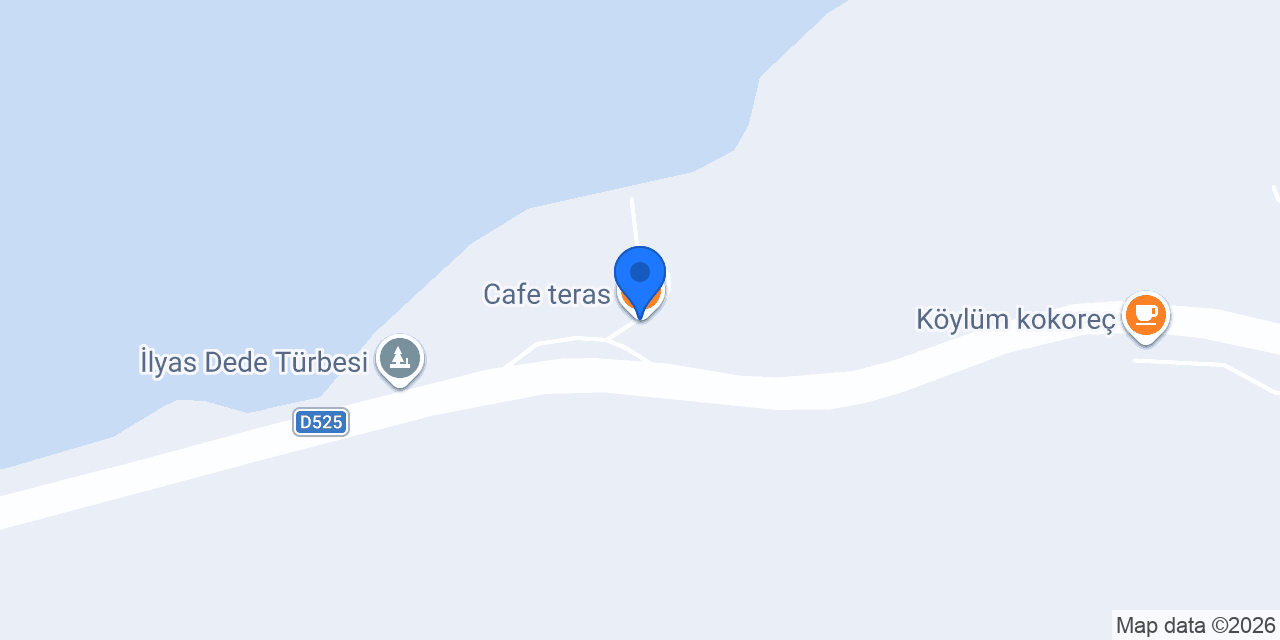 Cafe teras konumu