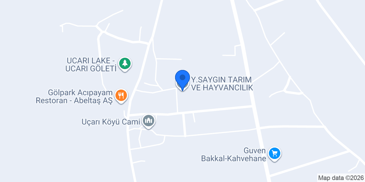 Y.SAYGIN TARIM VE HAYVANCILIK konumu