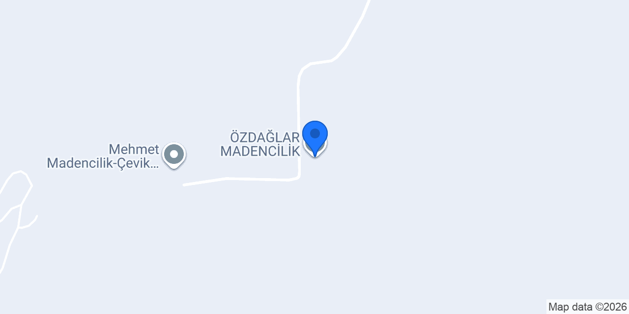 ÖZDAĞLAR MADENCİLİK konumu