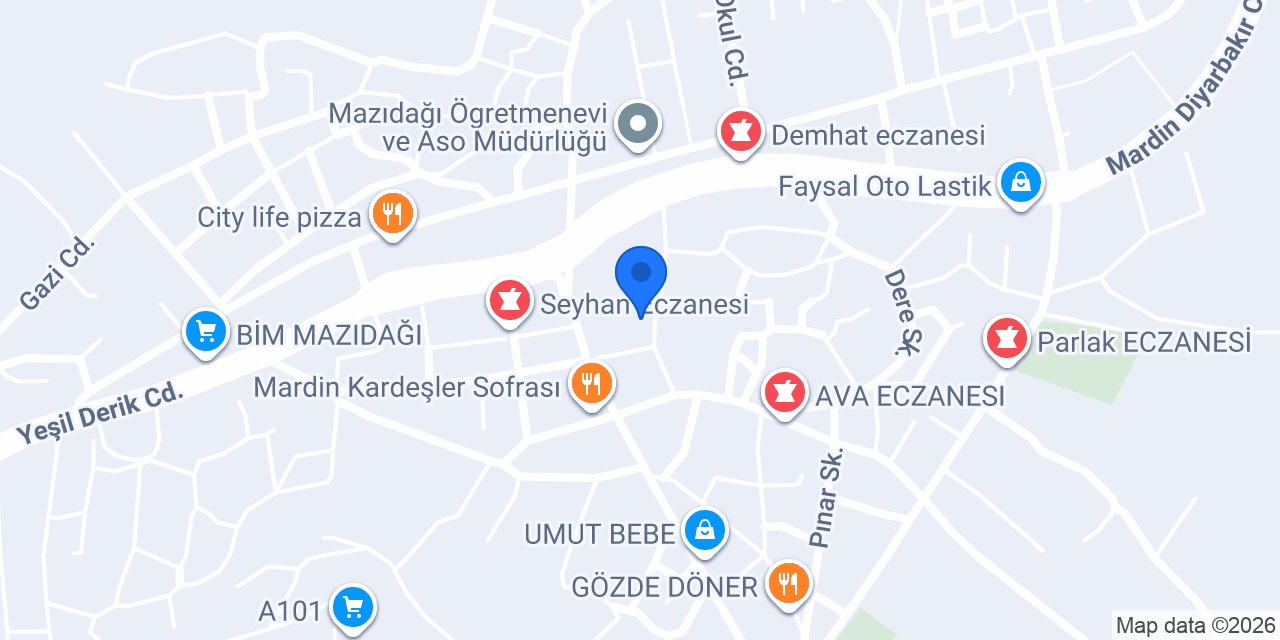 Tadım Lokantası konumu