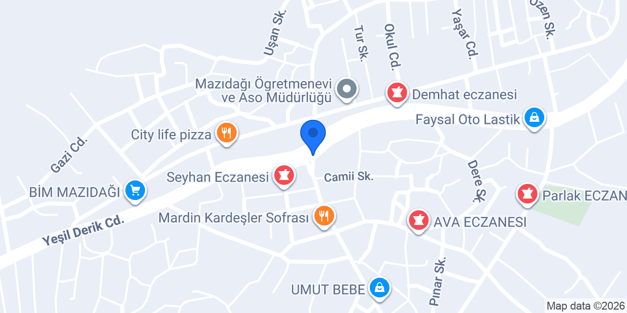 PELDA TİCARET konumu
