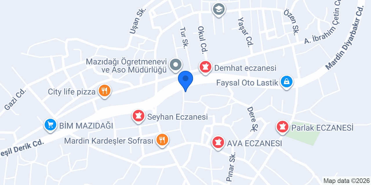 Öncel manav konumu