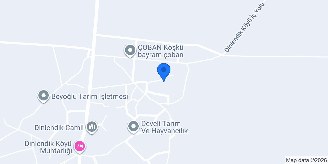 Sarıçiçek Hayvancılık konumu