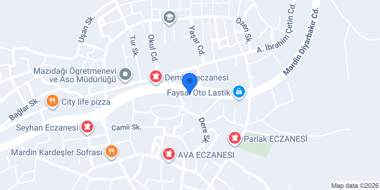 Komagene Etsiz Çiğ Köfte konumu