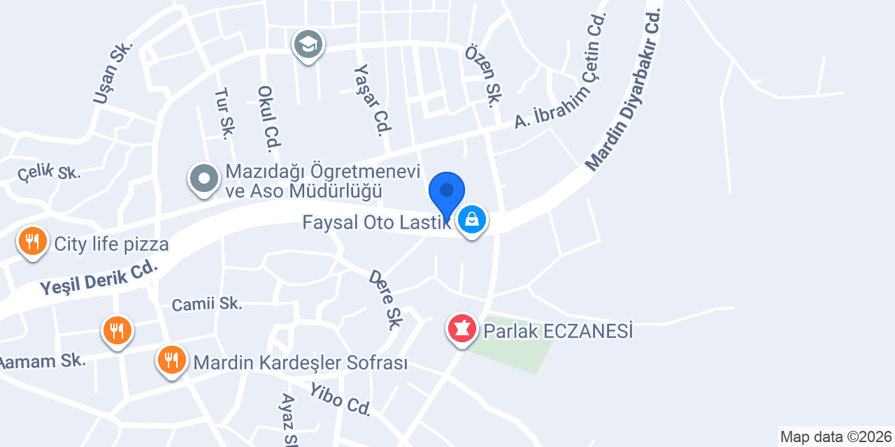TUNÇ EKMEK FIRINI konumu