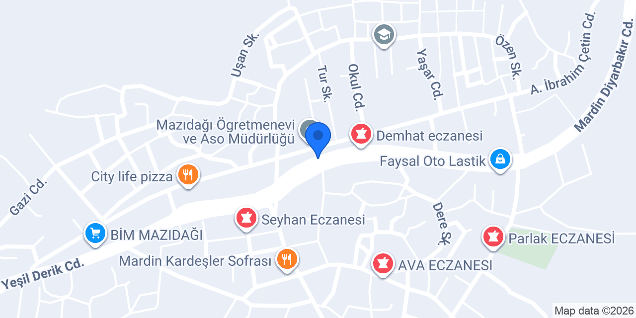 Mazıdağı çiçekçilik konumu