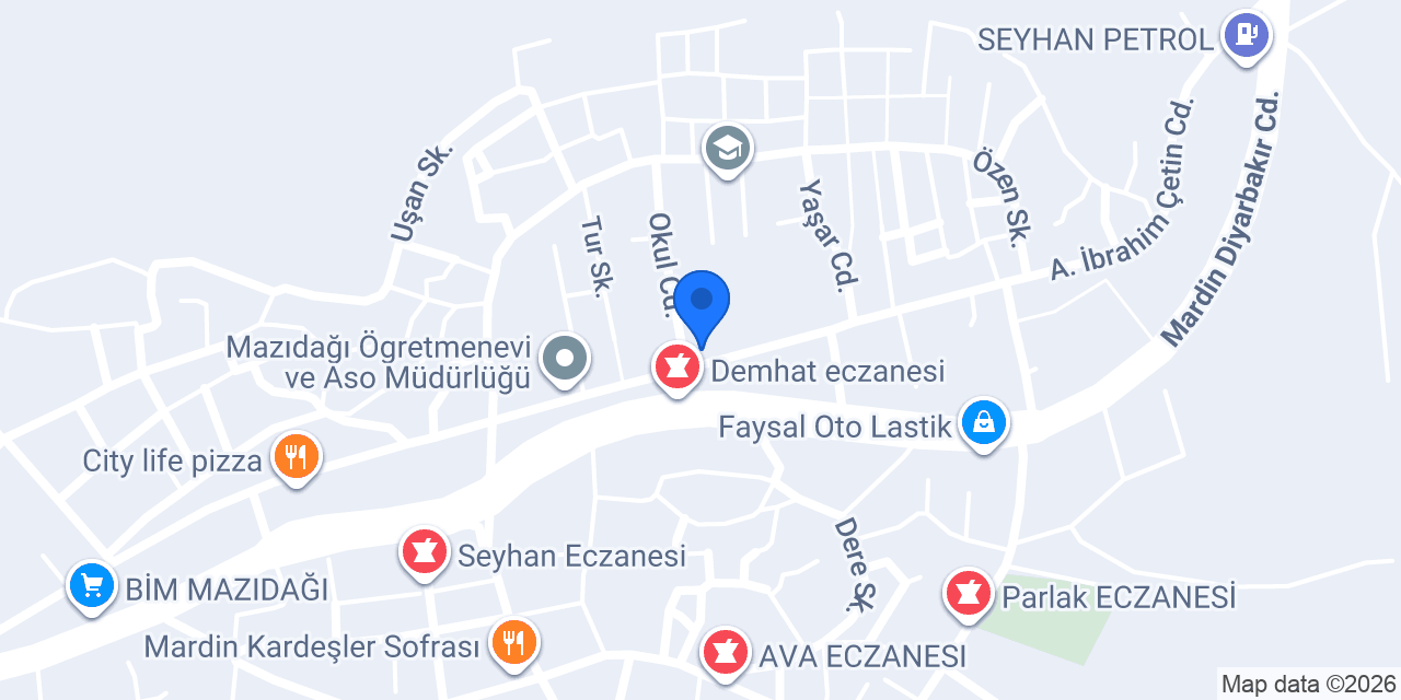 Hamide üzen apt. konumu