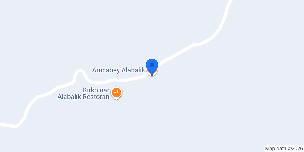 Amcabey Alabalık konumu