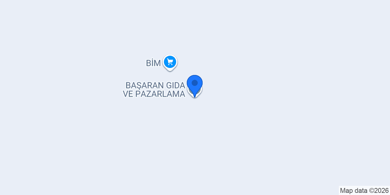 BAŞARAN GIDA VE PAZARLAMA konumu
