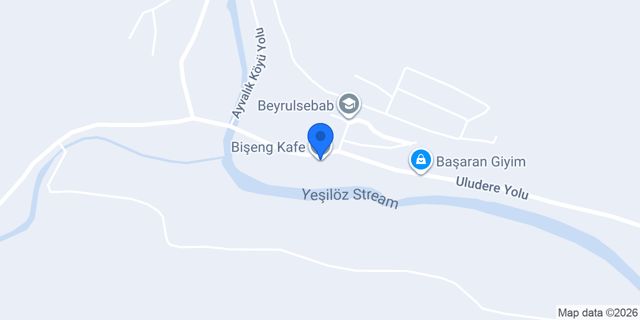 Bişeng Kafe konumu