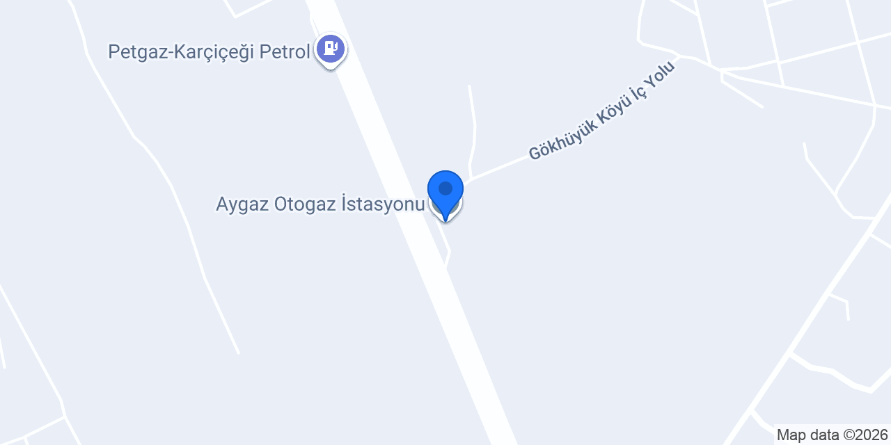 Aygaz Otogaz İstasyonu konumu