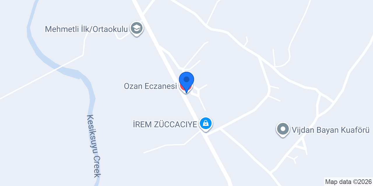 Ozan Eczanesi konumu