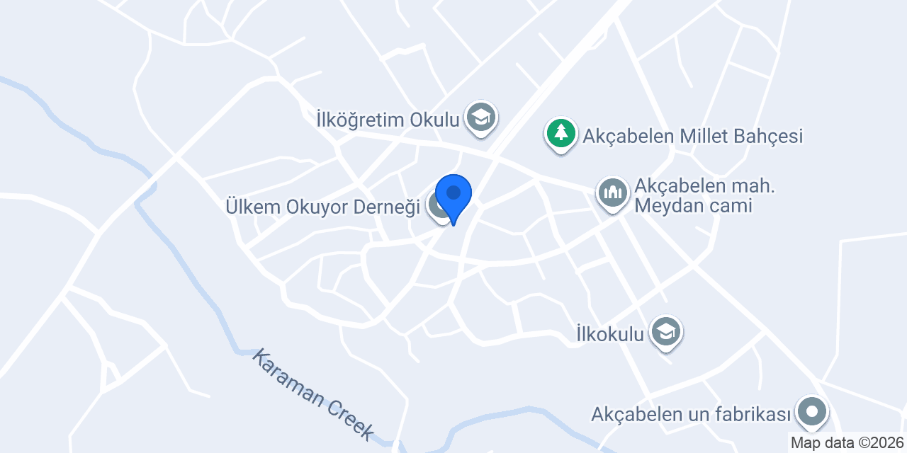Akçabelen(Çetmi) Dostlar Mekanı Büfe konumu