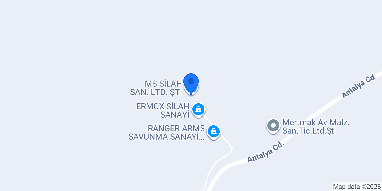 MS SİLAH SAN. LTD. ŞTİ. konumu