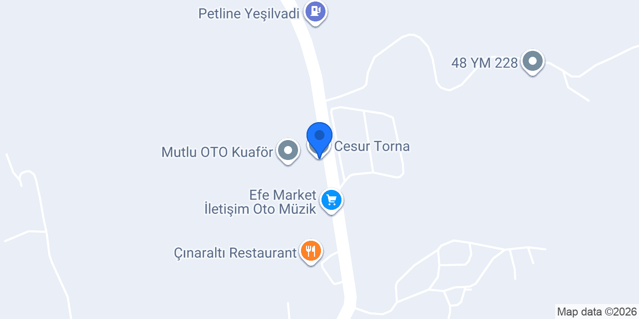 Cesur Torna konumu
