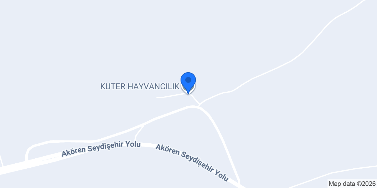 KUTER HAYVANCILIK konumu