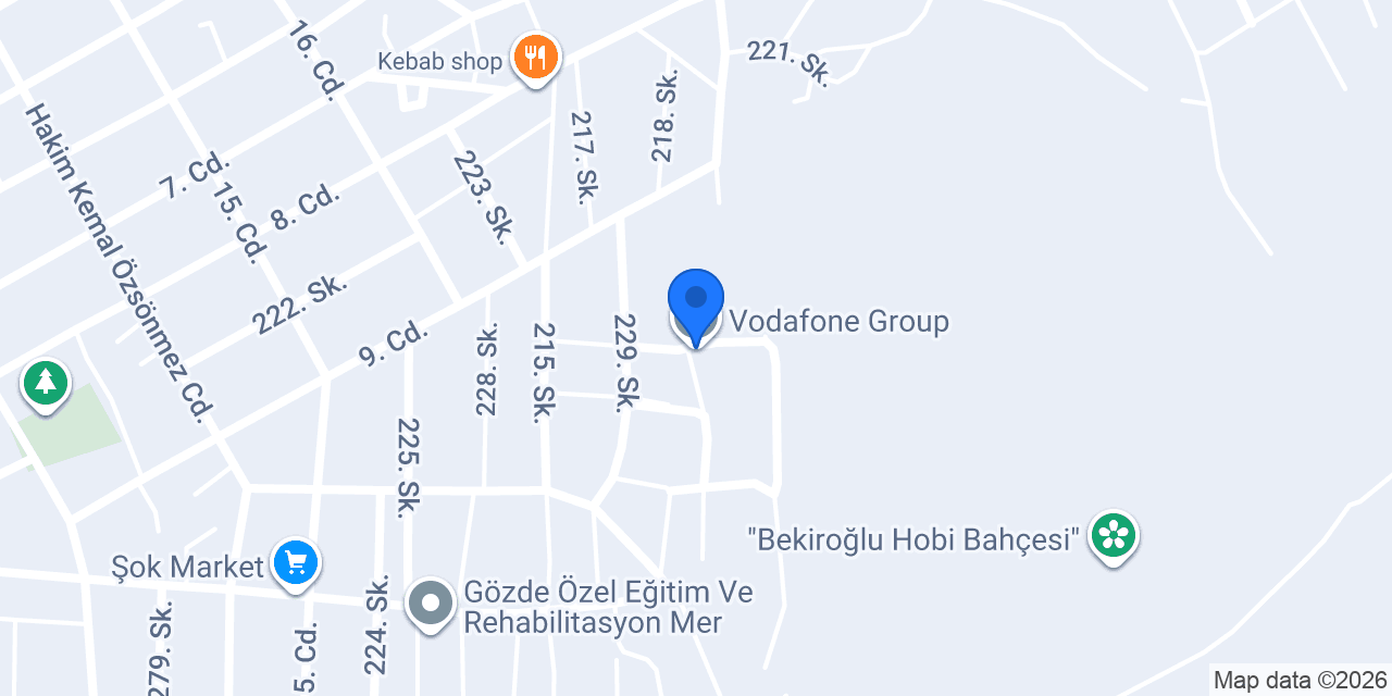 Vodafone Group Plc konumu