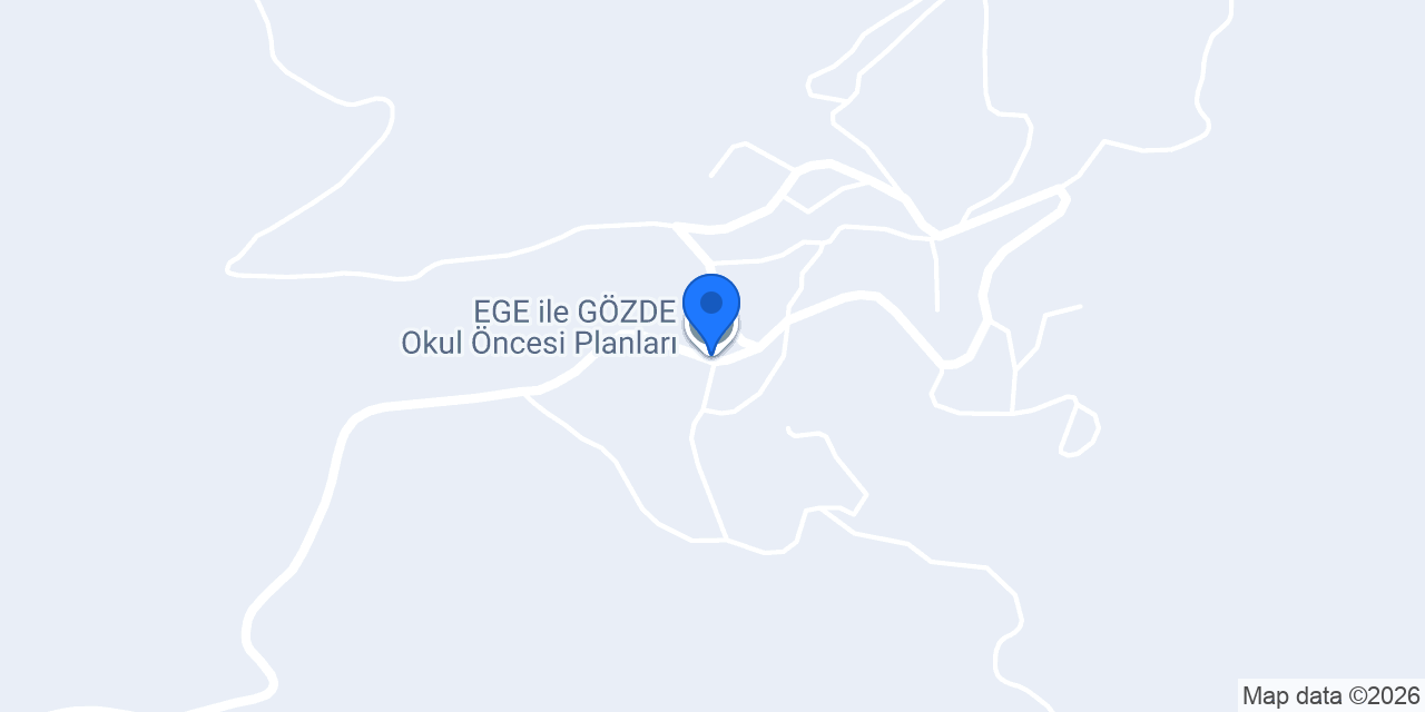 EGE ile GÖZDE Okul Öncesi Planları konumu