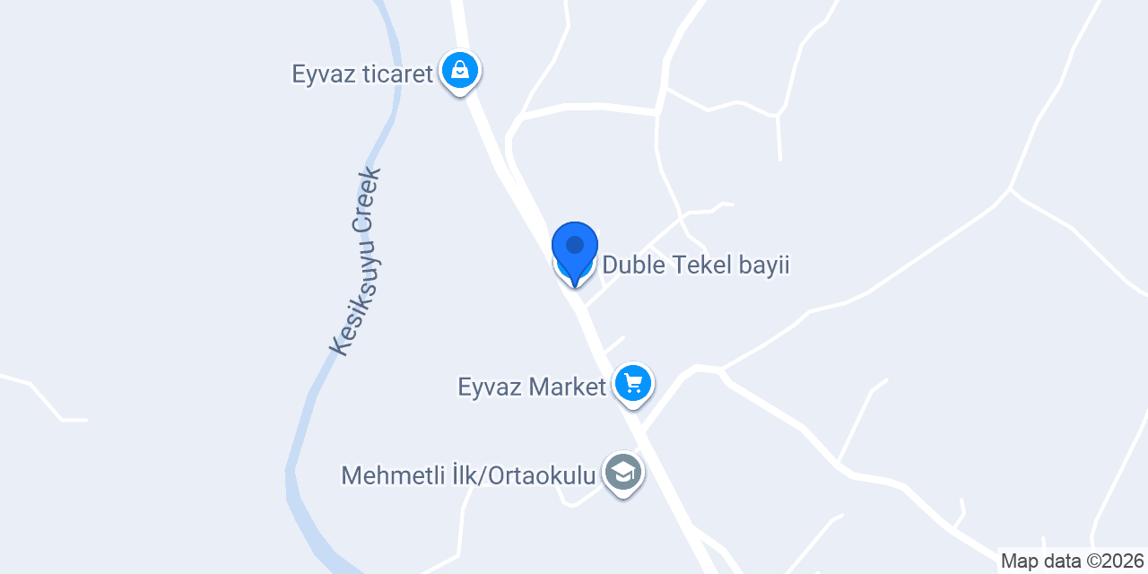 Duble Tekel bayii konumu