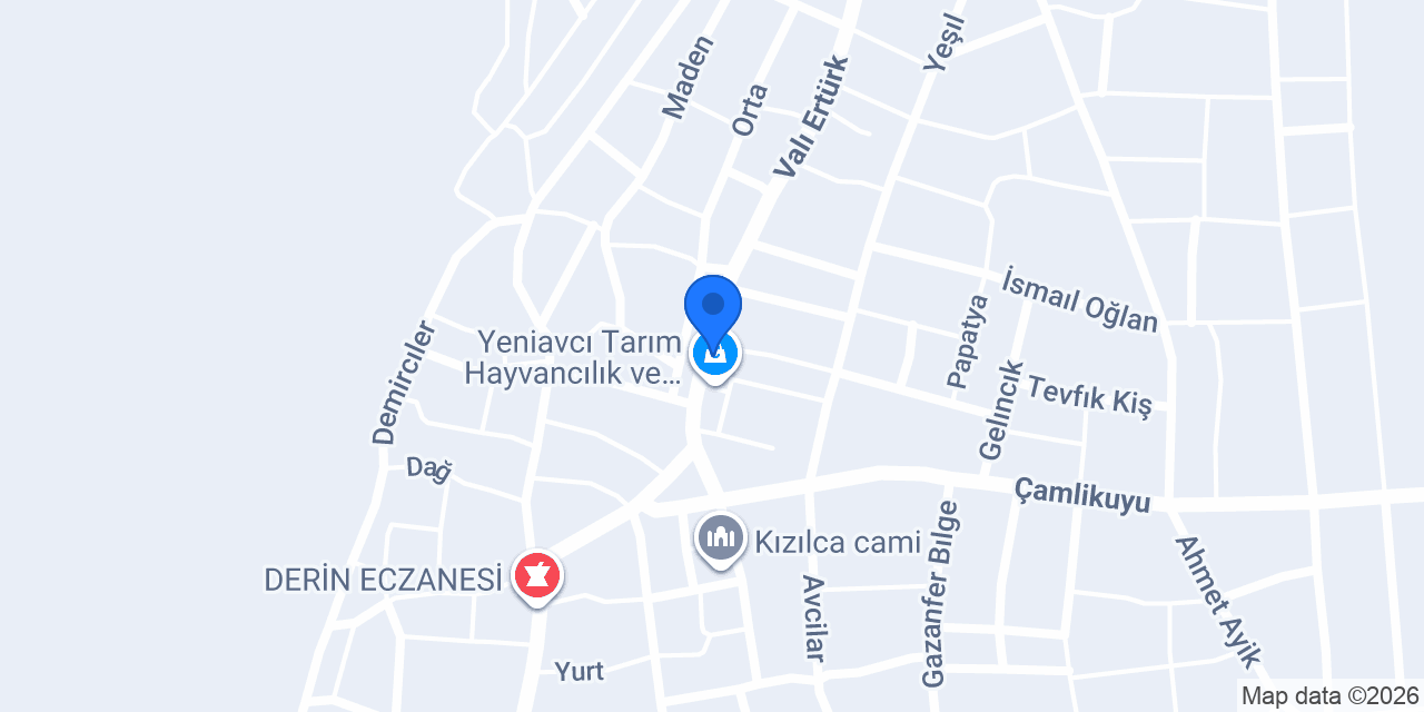 Kızılca Aile Sağlık Merkezi konumu