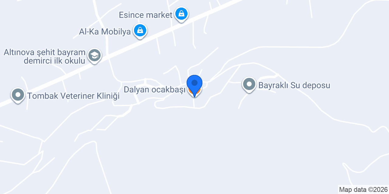 Dalyan ocakbaşı konumu
