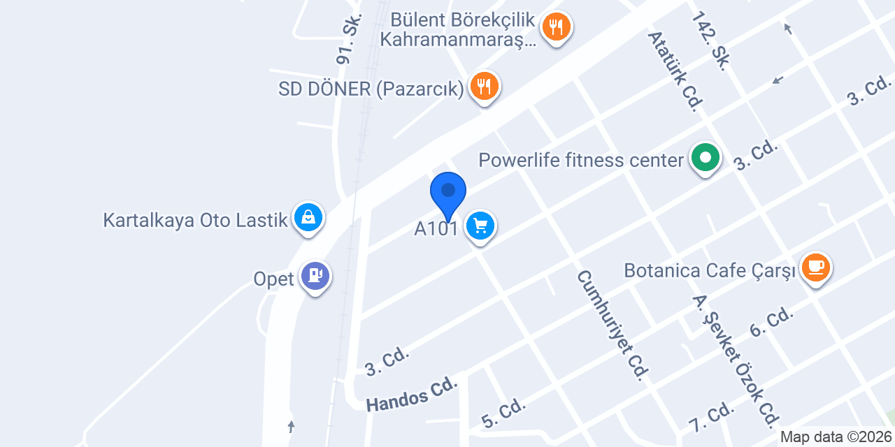 Final Kurs Merkezi konumu