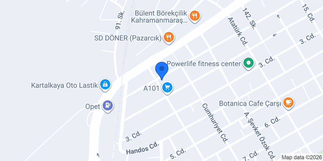 Alim ticaret & hırdavat konumu