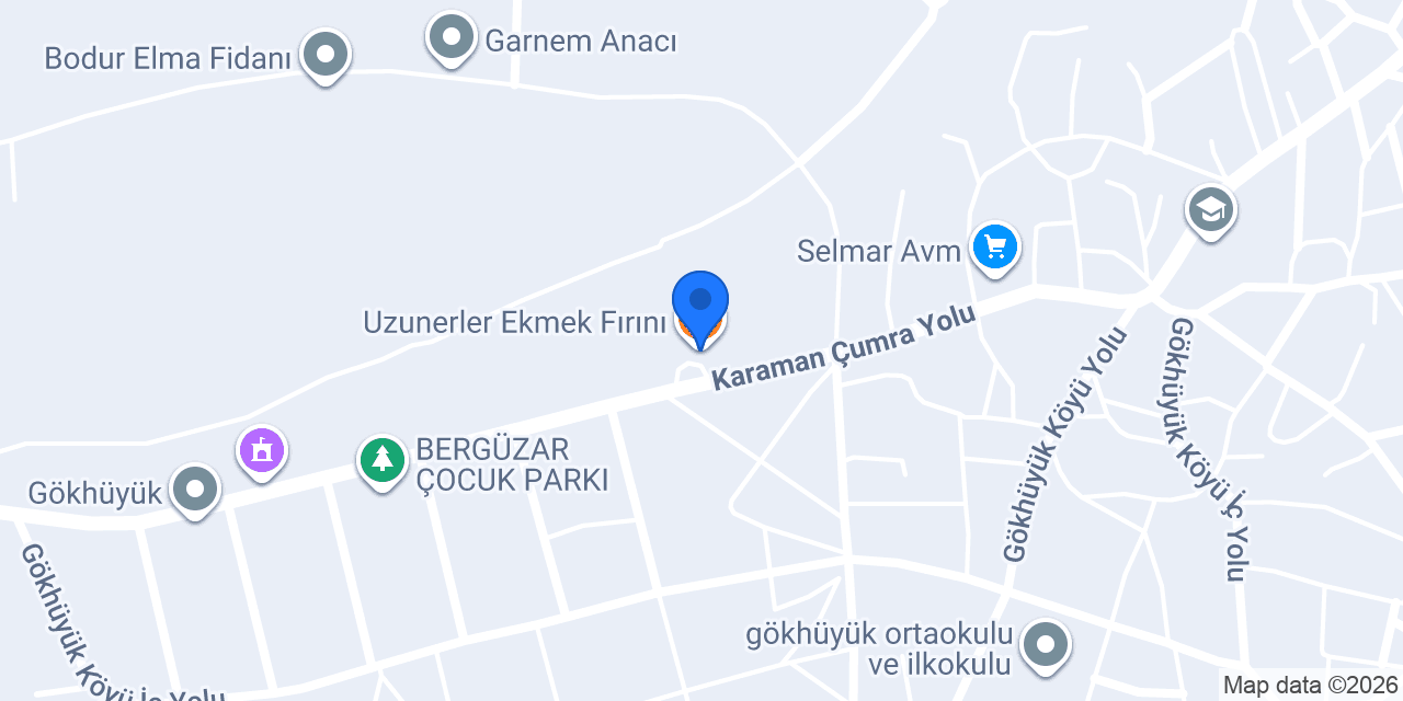 Uzunerler Ekmek Fırını konumu