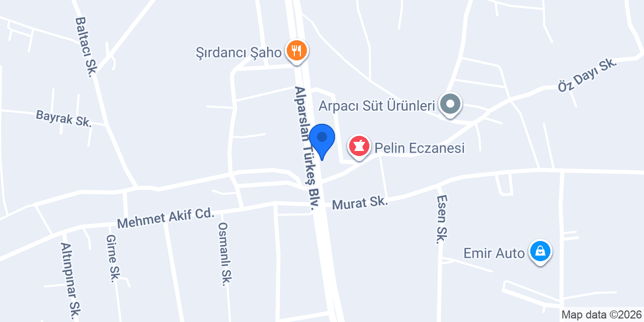 Turan eczanesi konumu