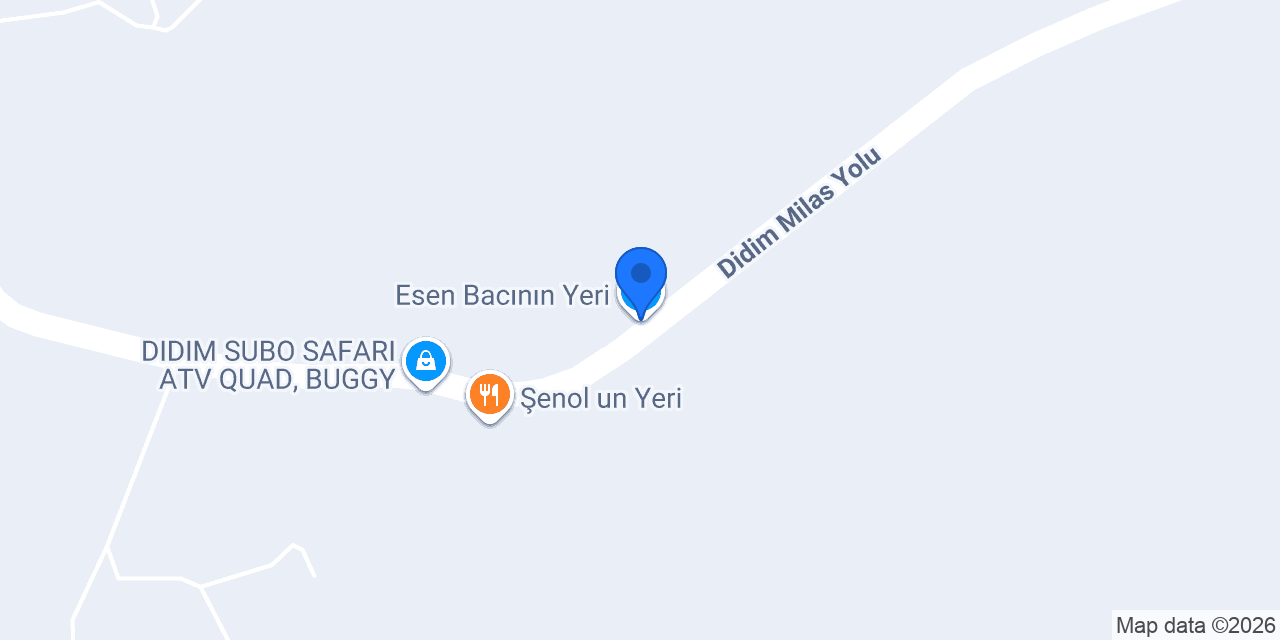 Esen Bacının Yeri konumu