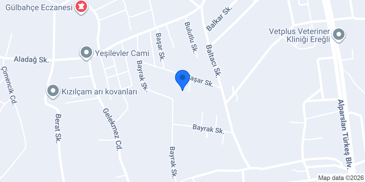 TOZAK ET VE SAKATAT konumu