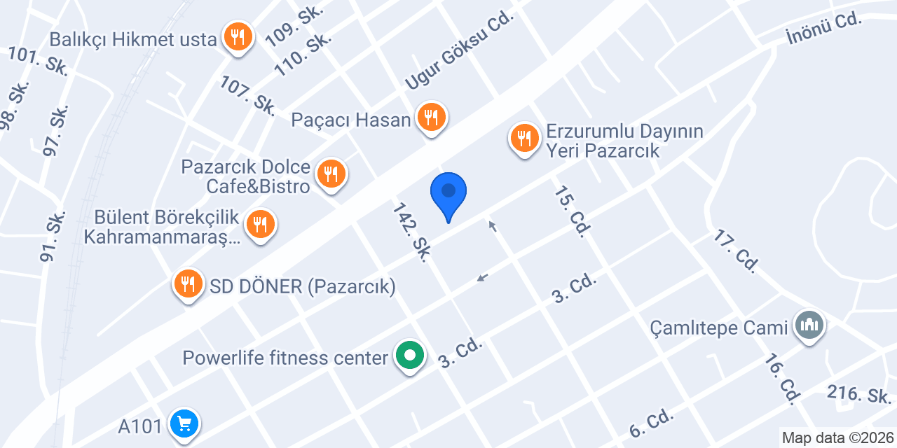 Çiftepala Mobilya konumu