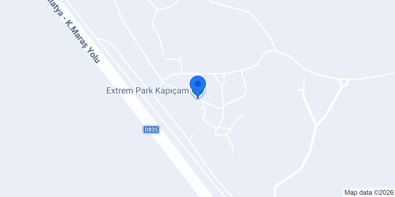 Extrem Park Kapıçam konumu