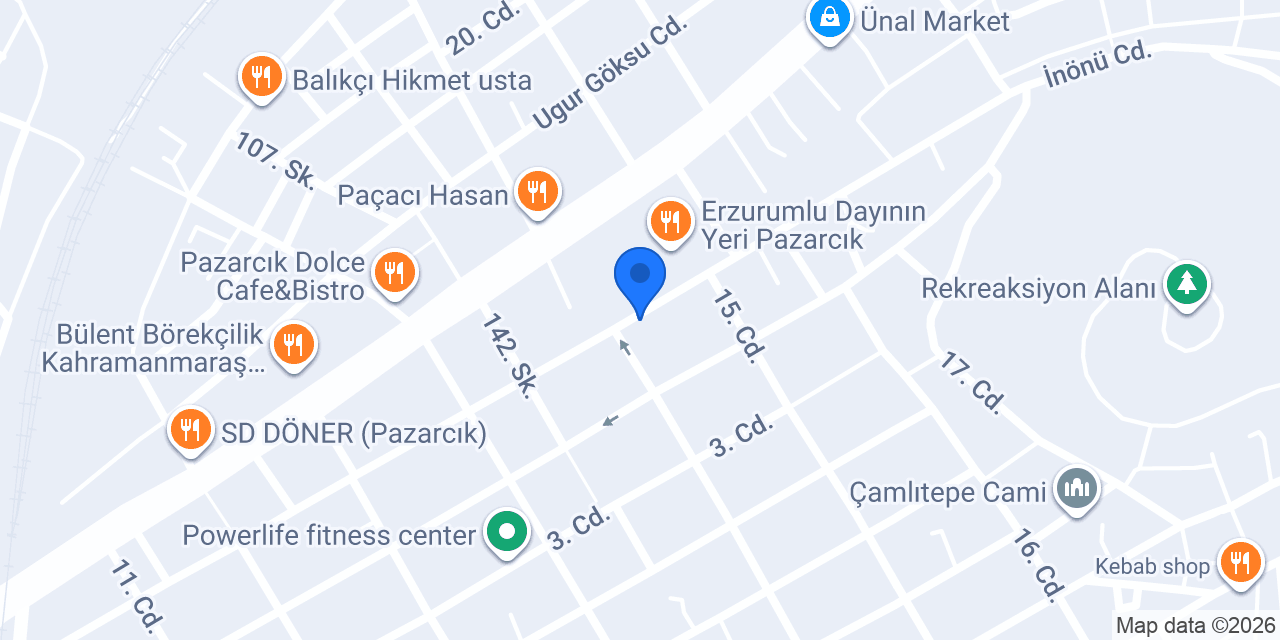 Çiftepala Market konumu