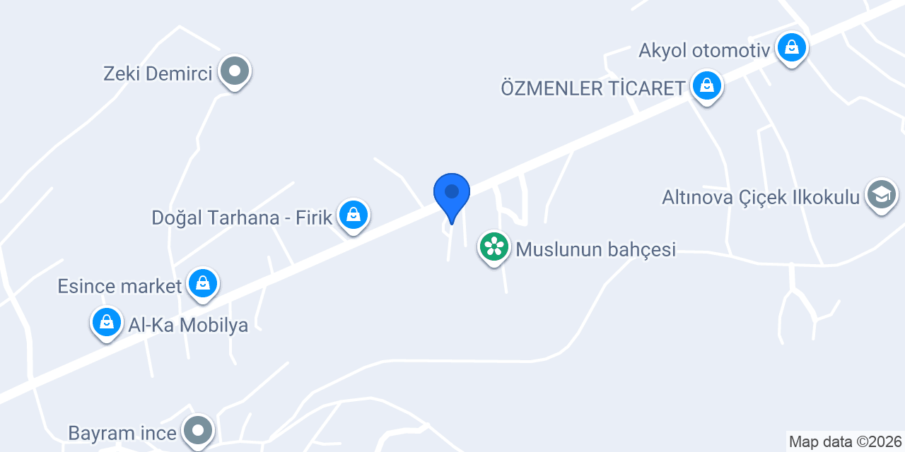 BALÇINOĞLU BİBERLERİ, BALÇINOĞLU BAHARAT konumu