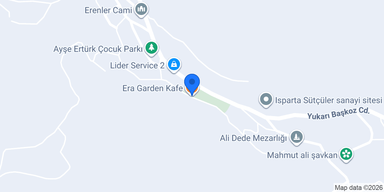 Era Garden Kafe konumu
